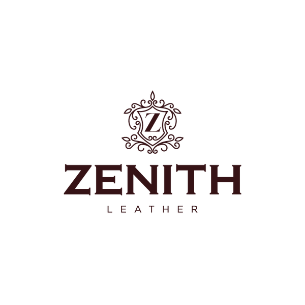 Zenith Leather logo with decorative 'Z'