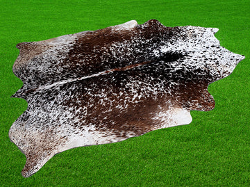 Tricolor Cow Skin Rug