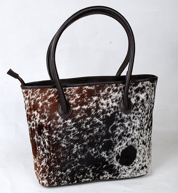 Tri-Color Upton Cowhide Leather Bag