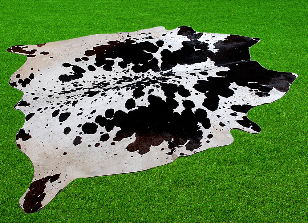 Natural Cowhide Rug – Genuine Black & White Cow Skin Rug