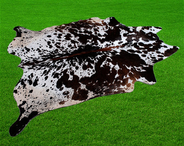 Dual-Color Cowhide Rug