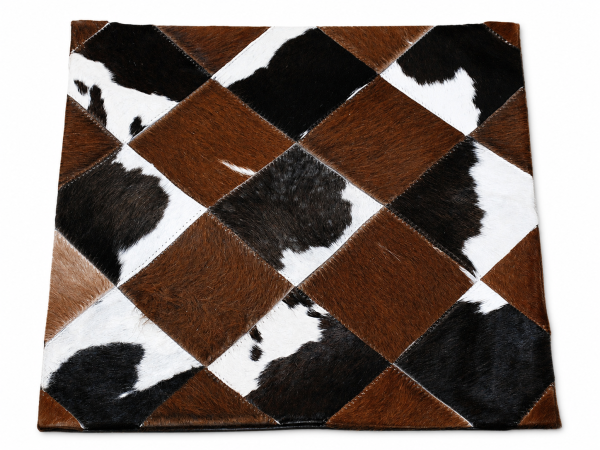 Cowhide Cushion Cover